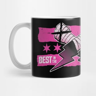 CM Punk Best In The World Pink Mug